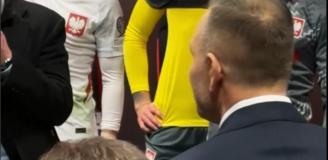 Prezydent Karol Nawrocki i RADOŚĆ w szatni po meczu z Albanią [VIDEO]